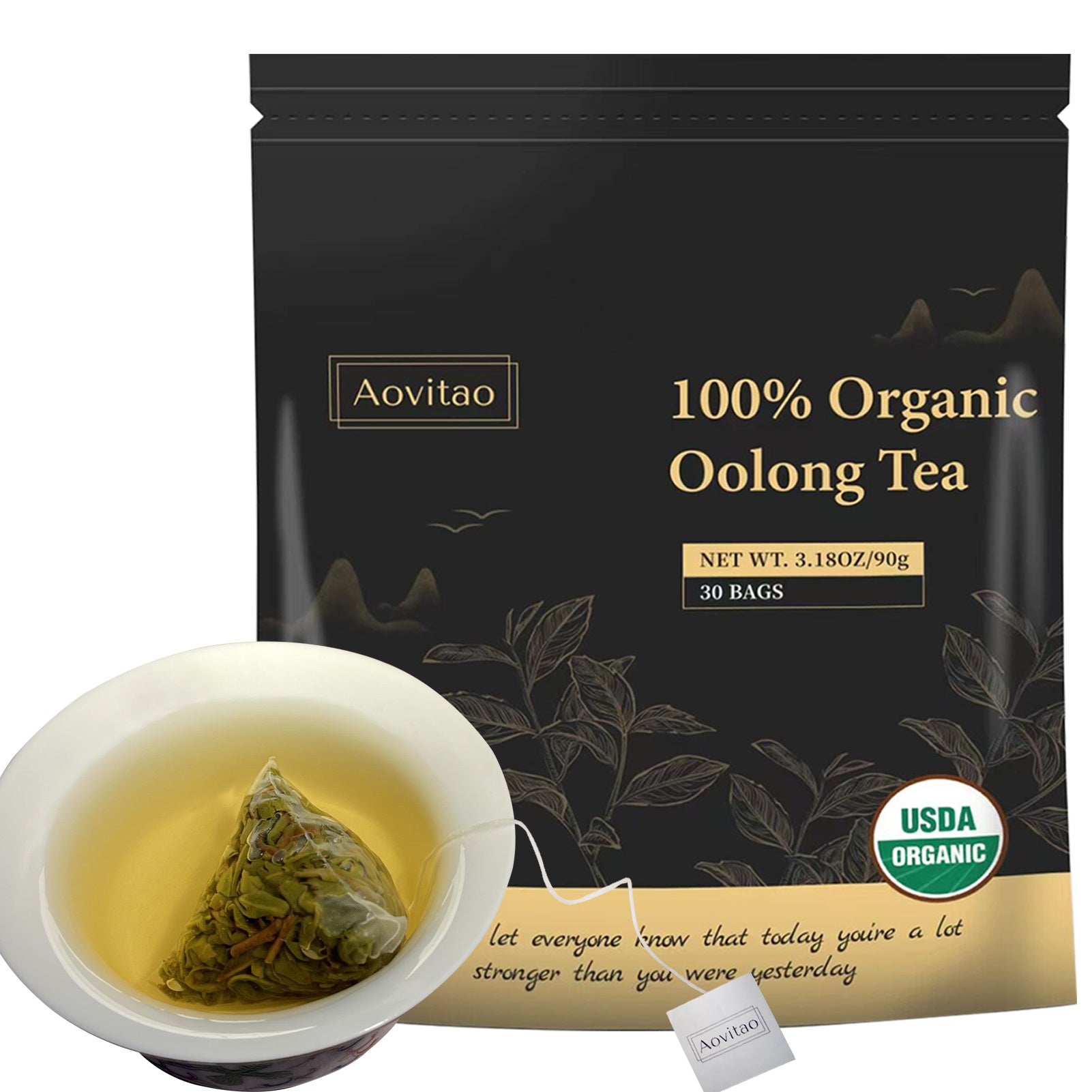 100% Oolong Leaf Tea Metabolism Boosting Detox Cleanse