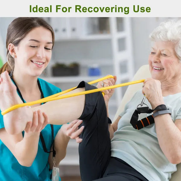 11Pc Resistance Tube Bands Set