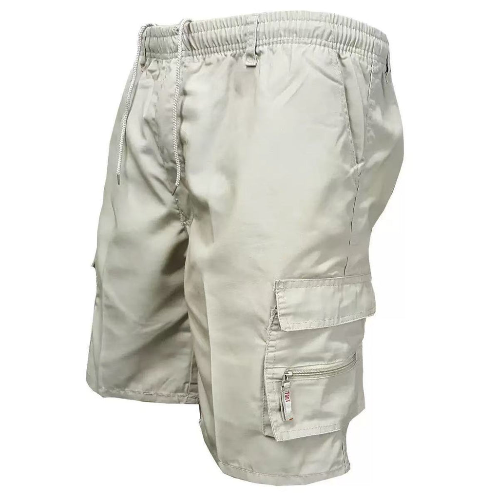 Men's Casual Fatigue/Solid Cargo Work Shorts