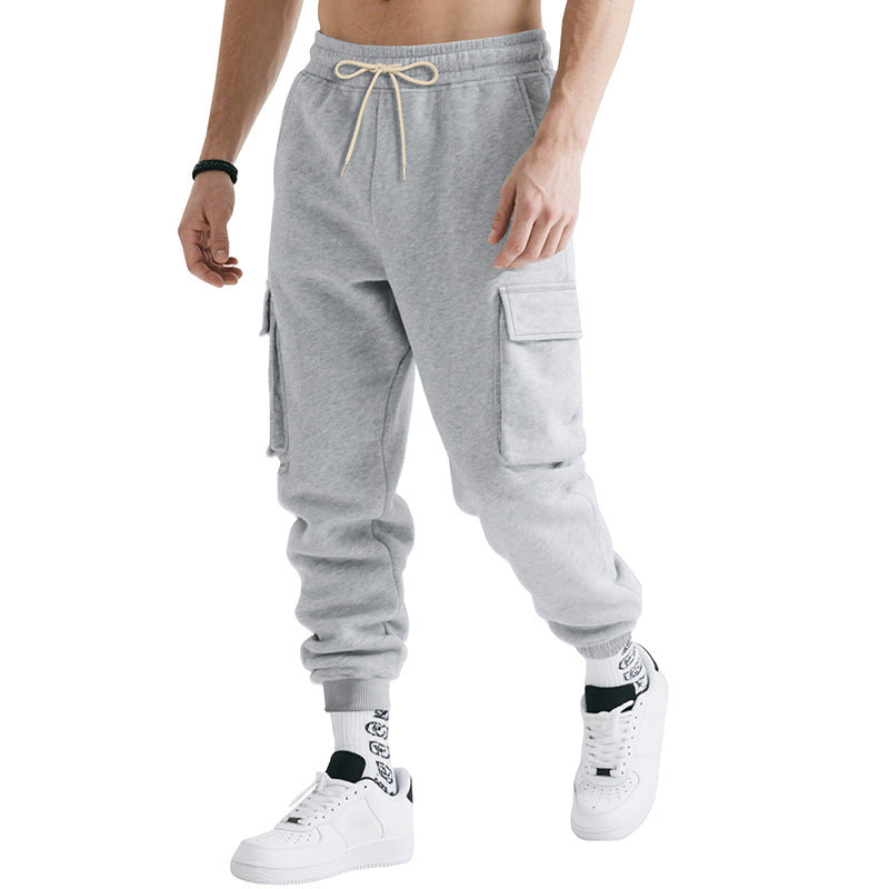 Men's Leisure Sports Multi-pocket Cargo Sweatpants