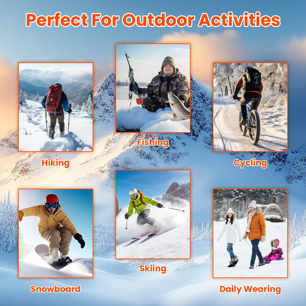 Mens 5V USB Powered 3 Settings Heating Trouser Pant