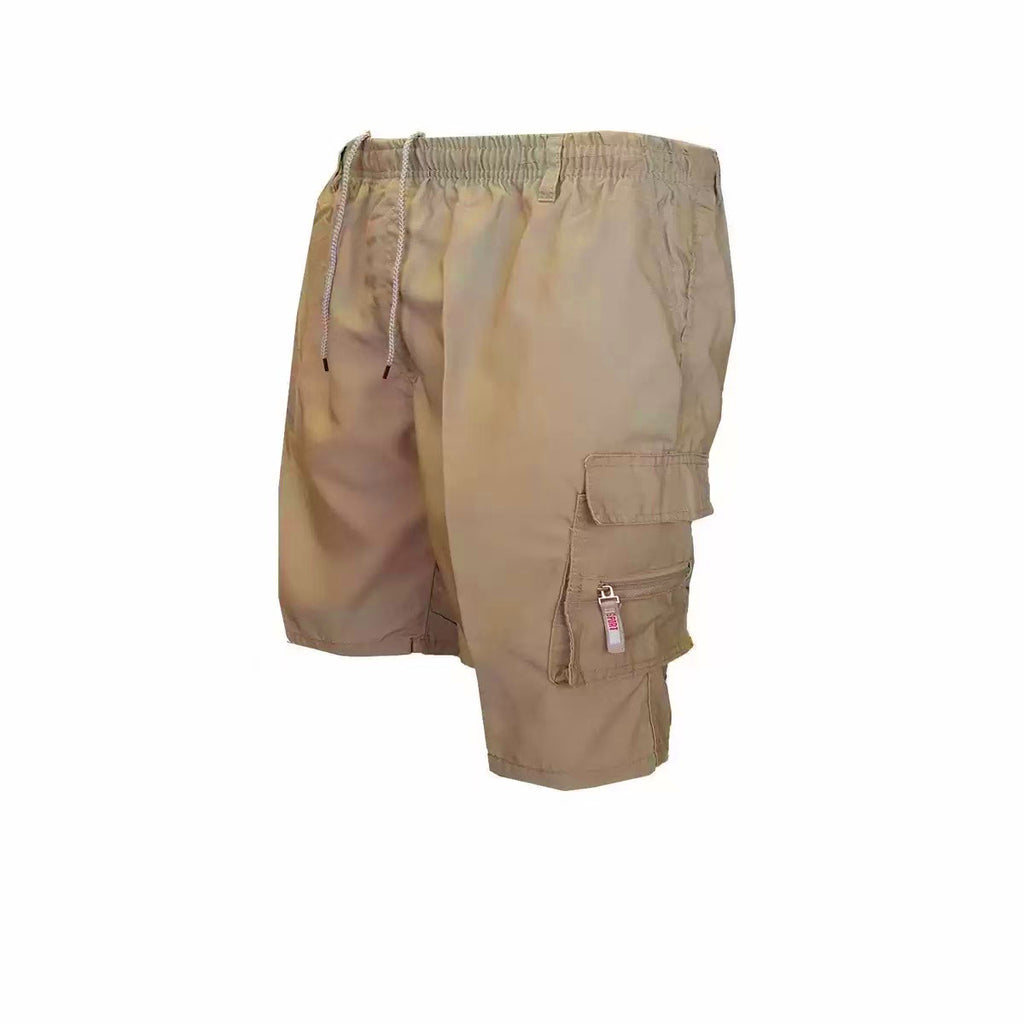 Men's Casual Fatigue/Solid Cargo Work Shorts