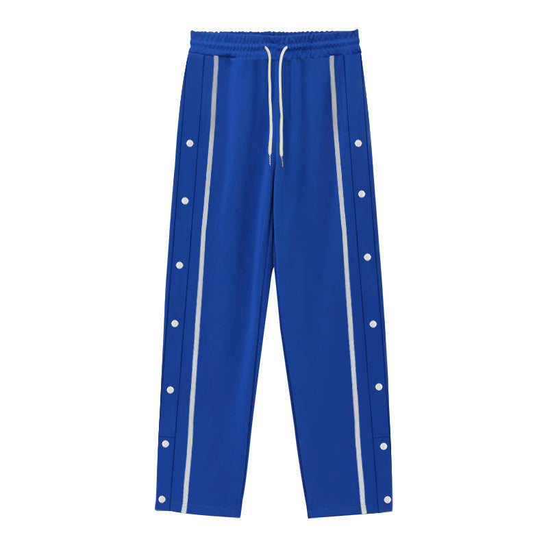 Men's Side-Snap Sports Trouser Pant