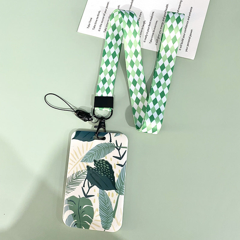 Simple Glam Fashion Lanyard Card Cover