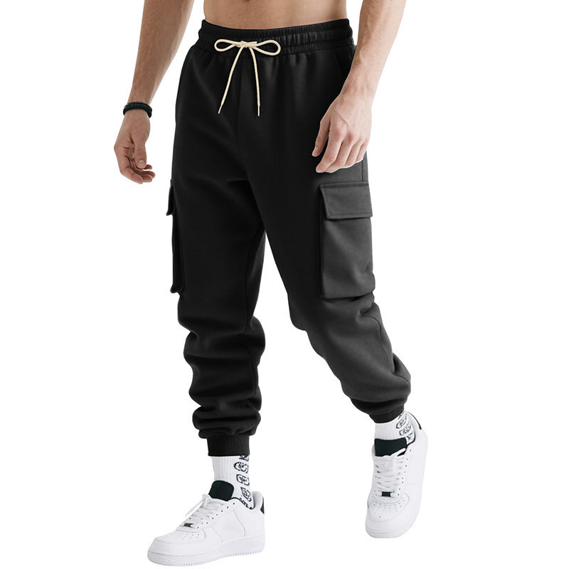 Men's Leisure Sports Multi-pocket Cargo Sweatpants