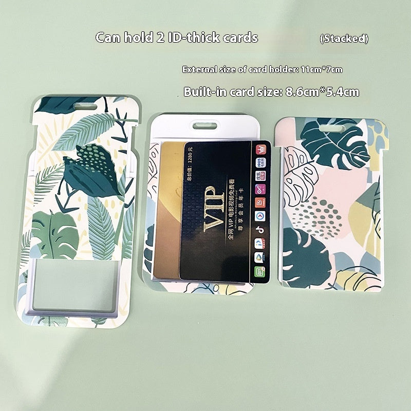 Simple Glam Fashion Lanyard Card Cover