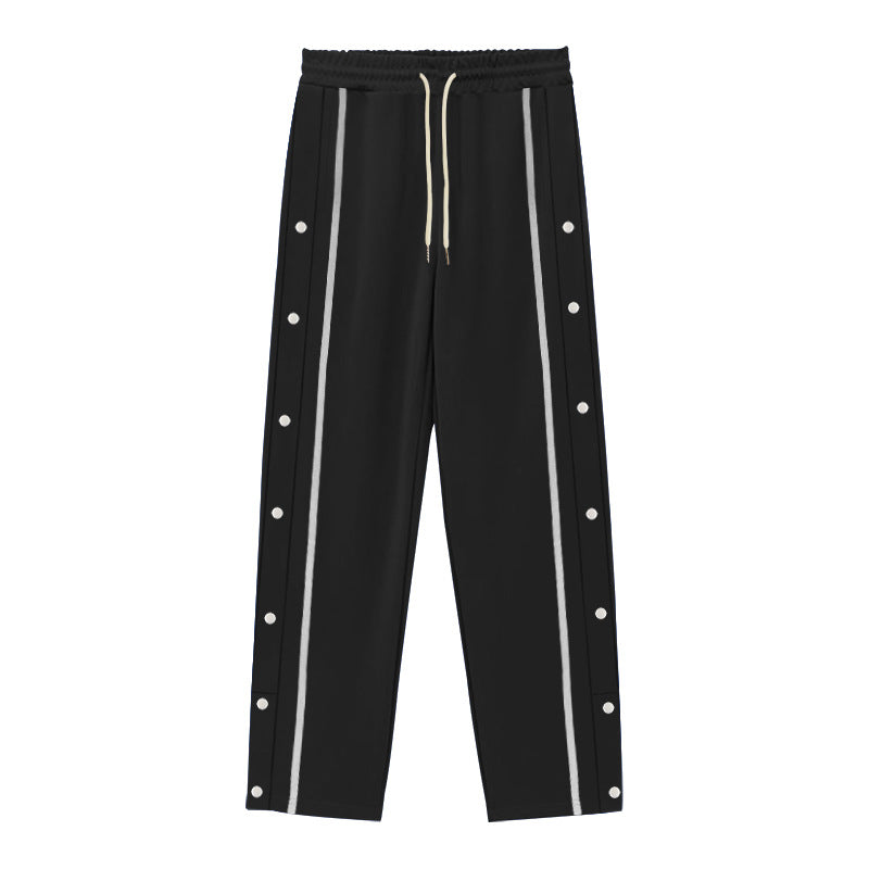 Men's Side-Snap Sports Trouser Pant