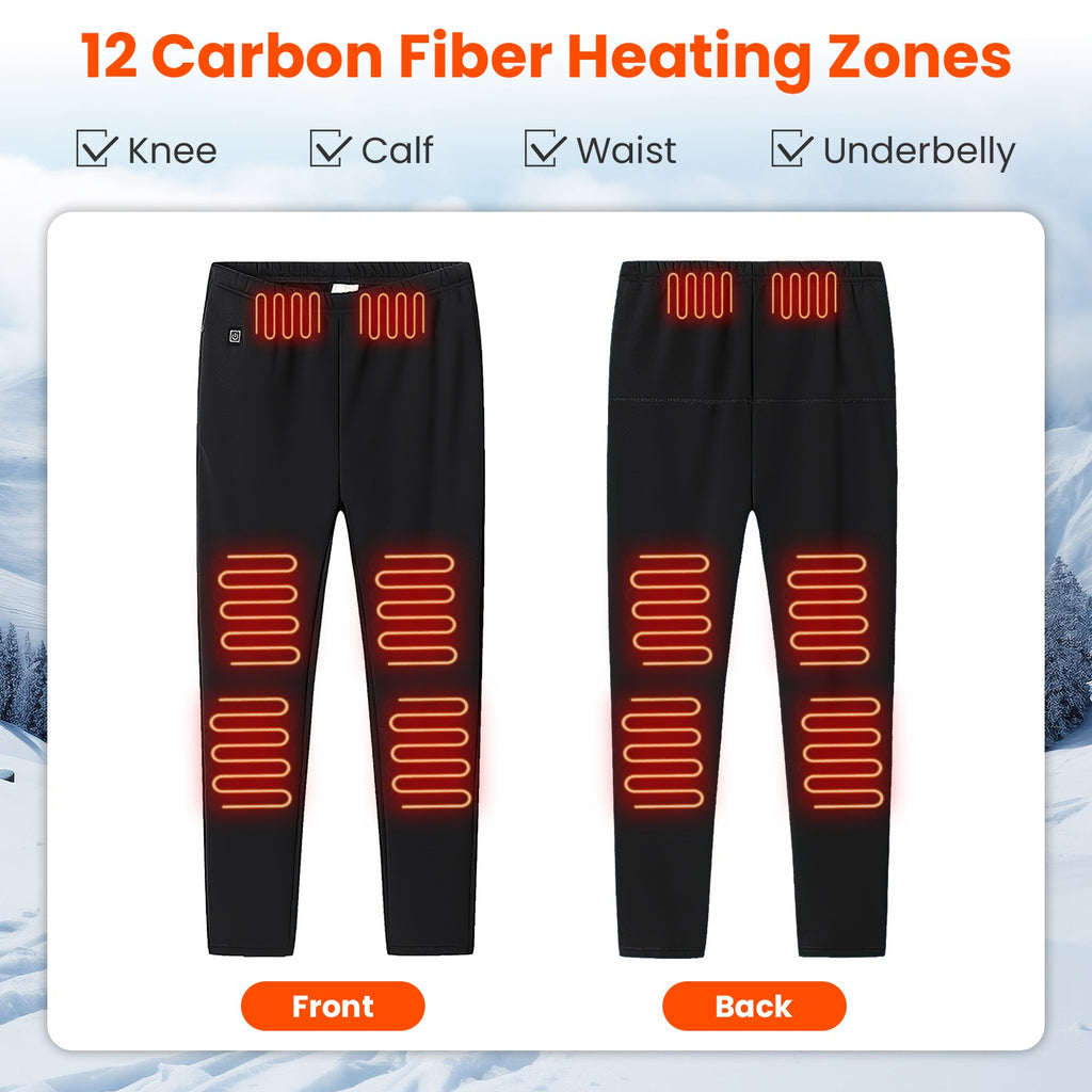 Mens 5V USB Powered 3 Settings Heating Trouser Pant